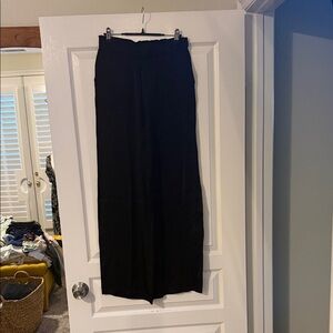 Black Wide-Leg Pants Zara